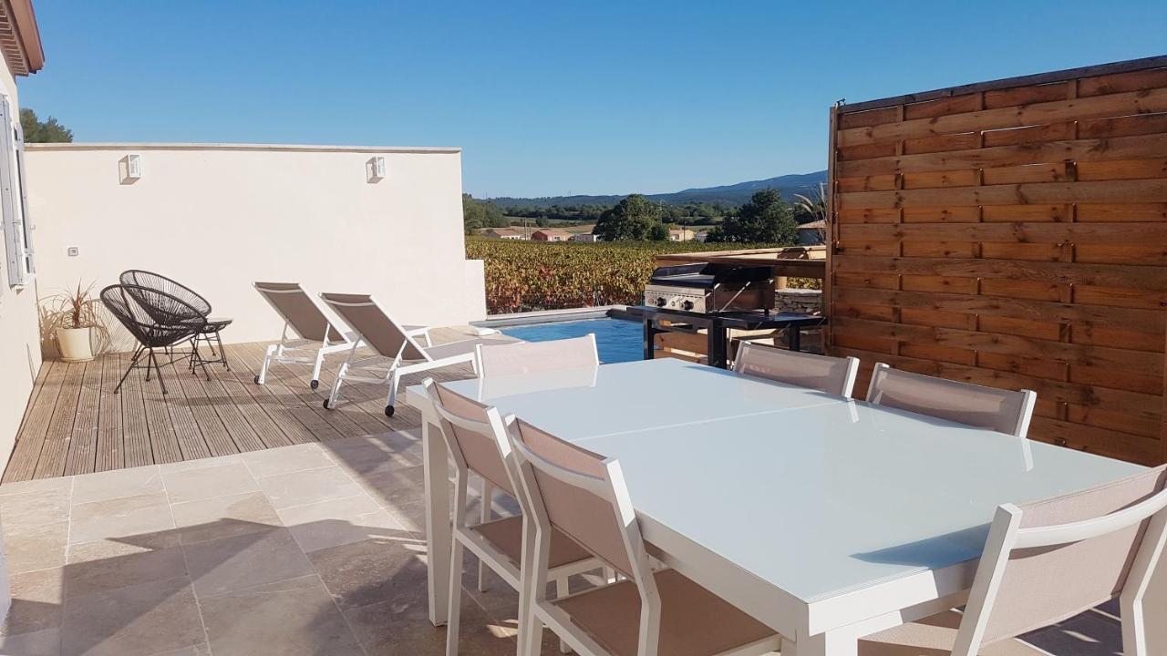 Charmante Villa Dans Un Village Paisible Aux Portes D'Uzes Et Des Cevennes Saint-Hippolyte-de-Caton Buitenkant foto